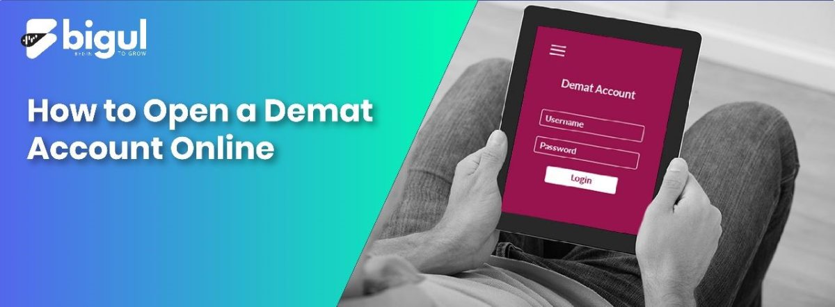 how to open a Demat account onlne